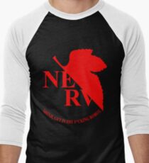 Evangelion NERV Tee Men's Baseball ¾ T-Shirt