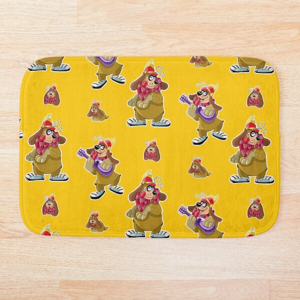 Fleegle Pattern Bath Mat