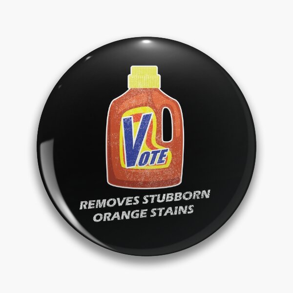 Item preview, Vote Removes Stubborn Orange Stains Detergent Bottle designed and sold by RobomShop.