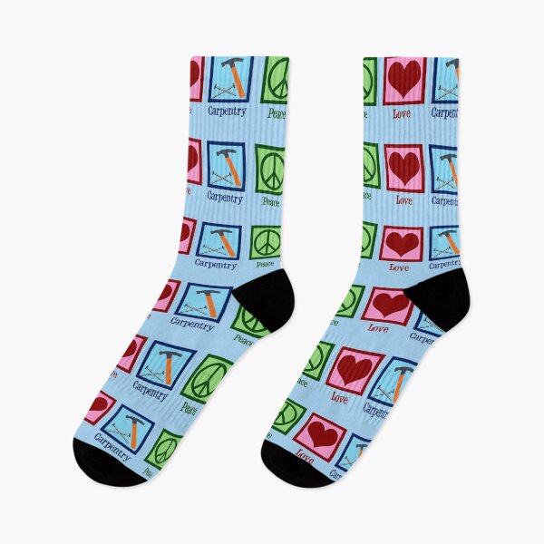 Item preview, Peace Love Carpentry designed and sold by Epic Love Designs.