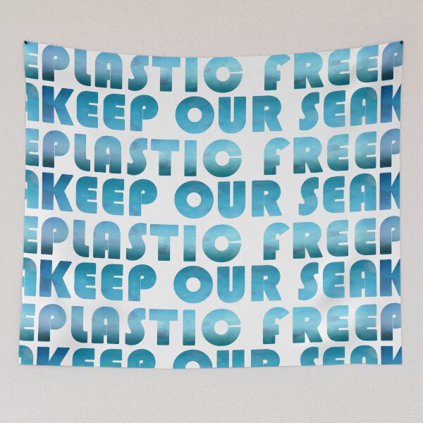 Item preview, Keep our sea, Plastic free designed and sold by ZartyDesigns.