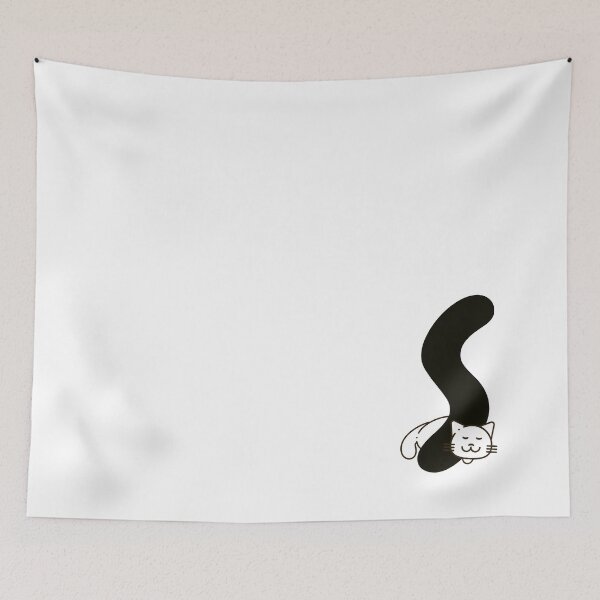 Item preview, Personalized Cat Initial S designed and sold by TheFamilyVan.