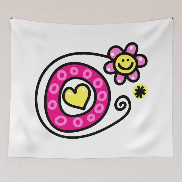 Item preview, Letter O abc monogram hand drawn colorful alphabet designed and sold by funwithletters.