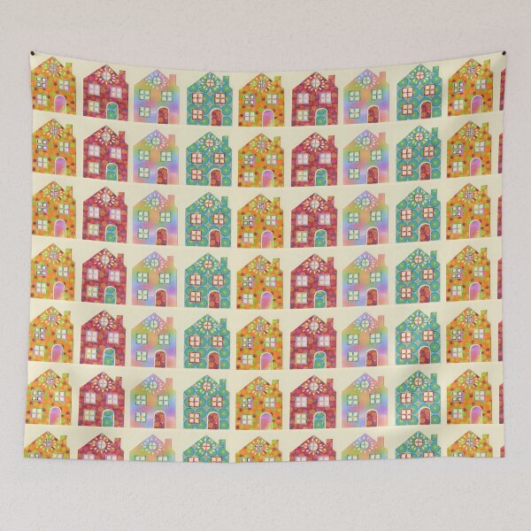 Item preview, Happy Little Houses in a Row designed and sold by Sunny Creations.