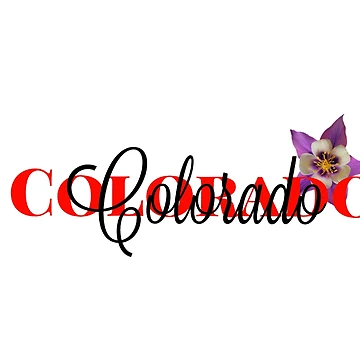 Artwork thumbnail, Colorado state flower design by httpsgm