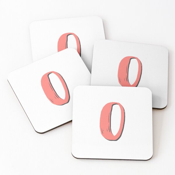 Item preview, Pink letter O designed and sold by slvx.