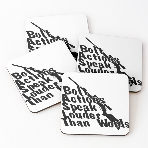 Item preview, Bolt Actions Speak Louder Than Words designed and sold by afternoontees.