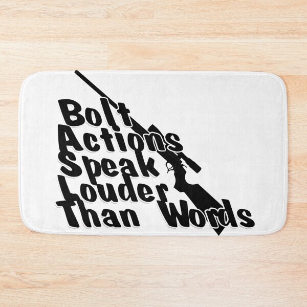 Item preview, Bolt Actions Speak Louder Than Words designed and sold by afternoontees.