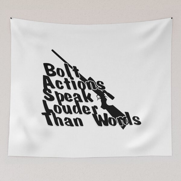 Item preview, Bolt Actions Speak Louder Than Words designed and sold by afternoontees.