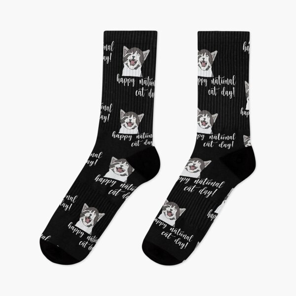 Item preview, Happy National Cat Day designed and sold by CaitlinCerys.