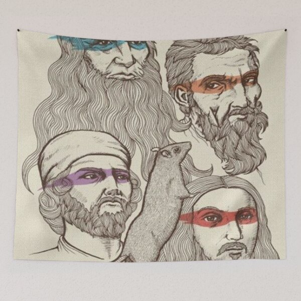 Item preview, TMNT: Renaissance Painters designed and sold by MannyRule.