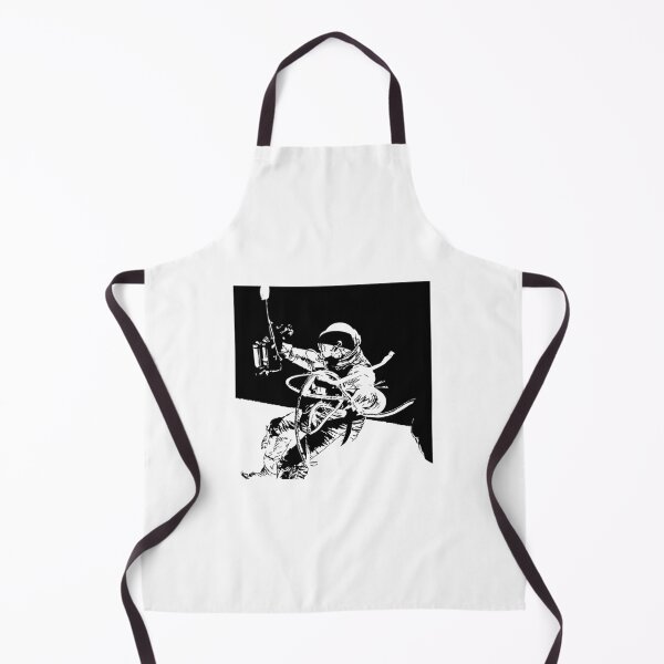 Item preview, Black and White Vector Astronaut Ed White's Spacewalk designed and sold by tribbledesign.