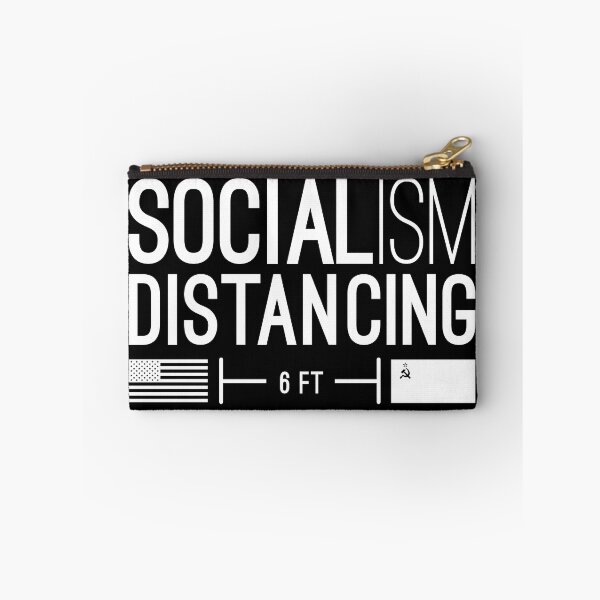 Item preview, Socialism Distancing Anti Socialist Libertarian Funny designed and sold by AutonomousN.