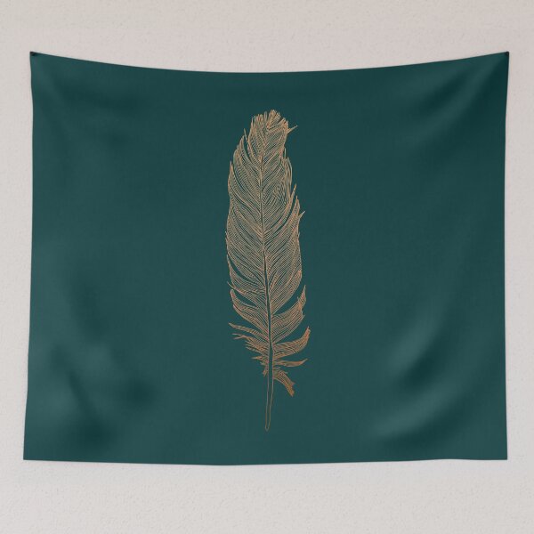 Item preview, Rose Gold Textured Feather designed and sold by T-shirt-Designs.