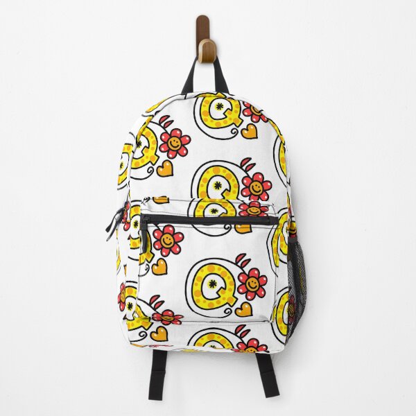 Item preview, Letter Q abc monogram hand drawn colorful alphabet designed and sold by funwithletters.