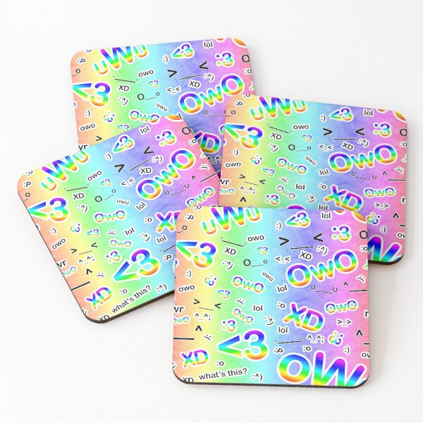 Item preview, Rainbow Emoji Pattern designed and sold by Bumblefuzzies.
