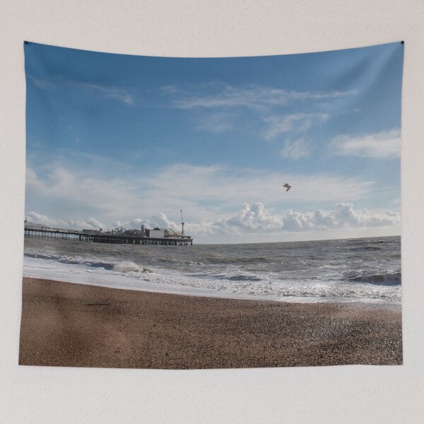 Item preview, Brighton Pier and Clouds designed and sold by Sue Robinson.