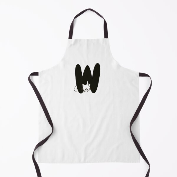 Item preview, Personalized Cat Initial W designed and sold by TheFamilyVan.