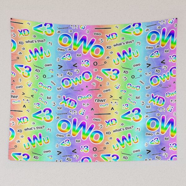 Item preview, Rainbow Emoji Pattern designed and sold by Bumblefuzzies.