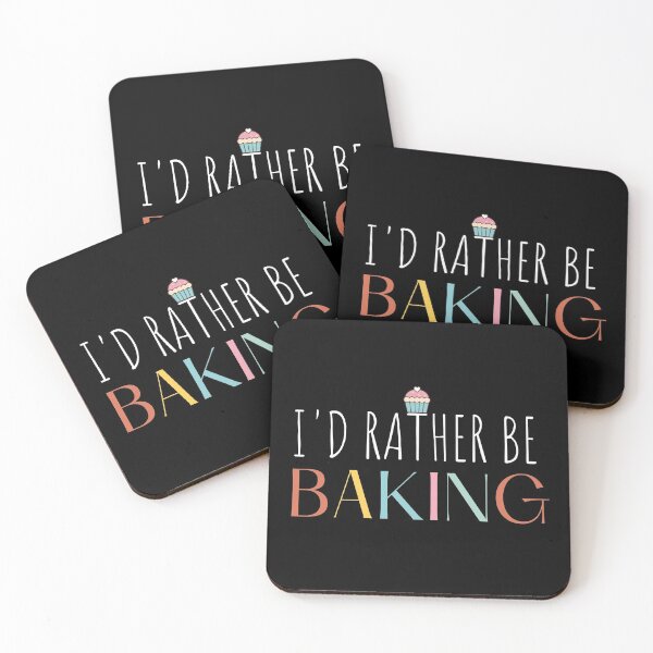Item preview, I'd Rather be Baking designed and sold by Lounaadam.