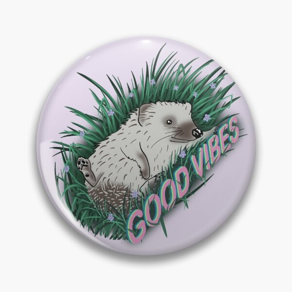 Item preview, Hedgehog Good Vibes designed and sold by Dshellman.