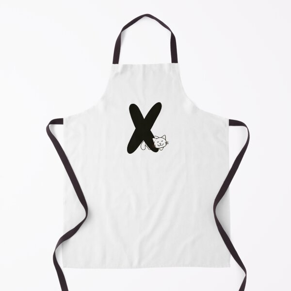 Item preview, Personalized Cat Initial X designed and sold by TheFamilyVan.