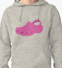 Pink Croc Shoe Pullover Hoodie