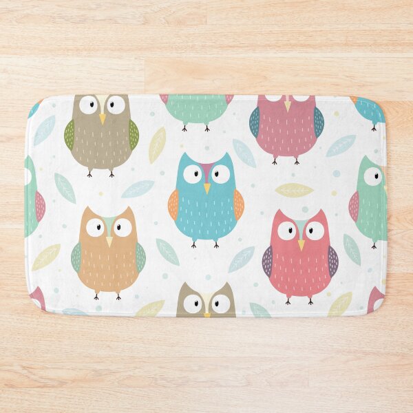 Item preview, Cute Owl Pattern designed and sold by artworkbyrihen.