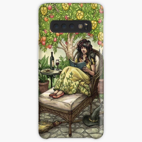 Everyday Witch Tarot - Nine of Pentacles Samsung Galaxy Snap Case