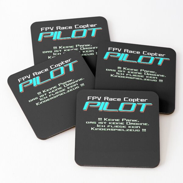 Item preview, FPV Race Copter PILOT not drone;) designed and sold by xlshirt.