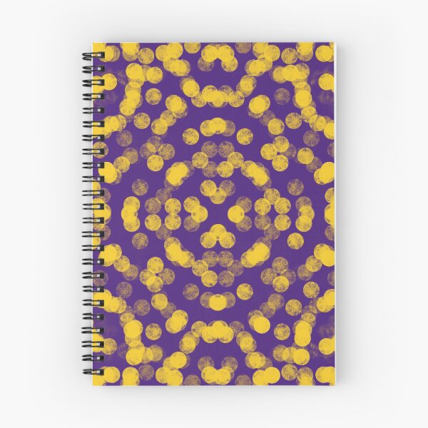 Item preview, Artsy Purple and Gold Yellow Game day  Pattern designed and sold by digikim.
