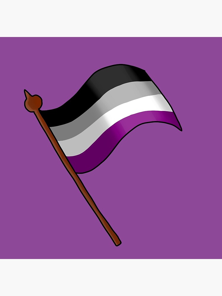 Pride Flag - Asexual Poster for Sale by TookFluff