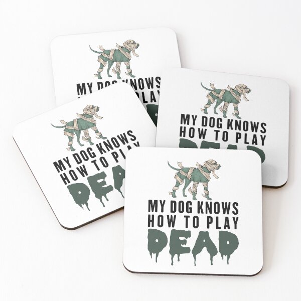 Item preview, Funny Pet Plays Dead Trick | Mummy Wrap Dog designed and sold by Maria Garcia.