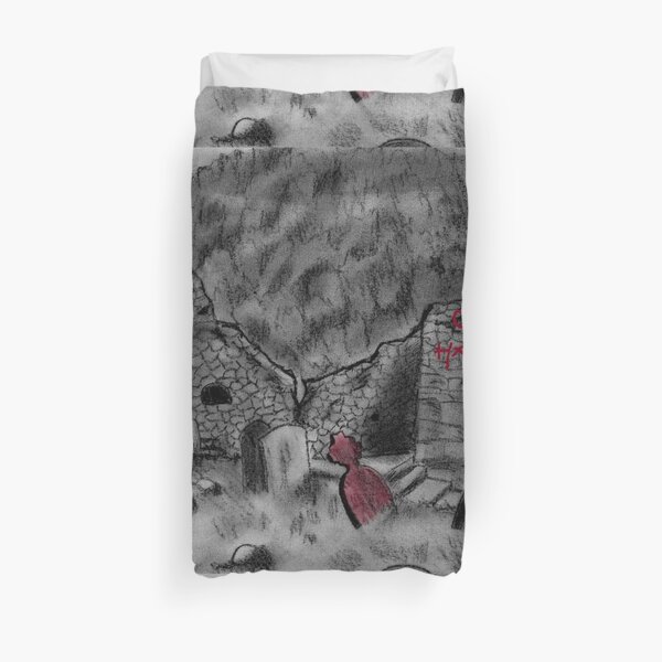 Cemetery - Creepy Halloween Duvet Cover