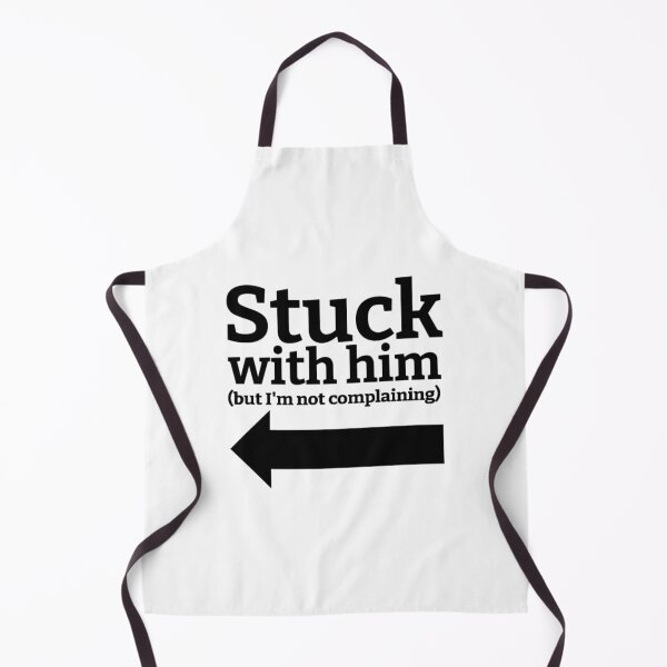 Item preview, Stuck With Him (But I'm Not Complaining) Drawing (Left Arrow) designed and sold by lovebubbles5.