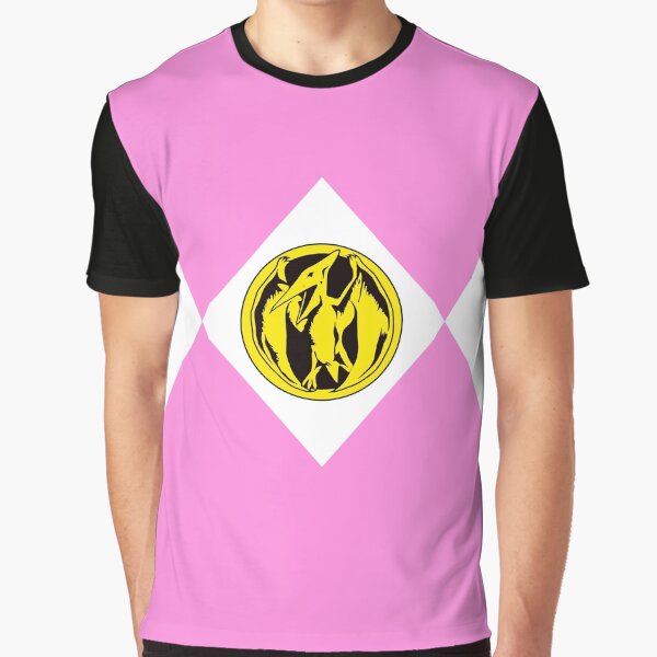 pink power ranger shirt