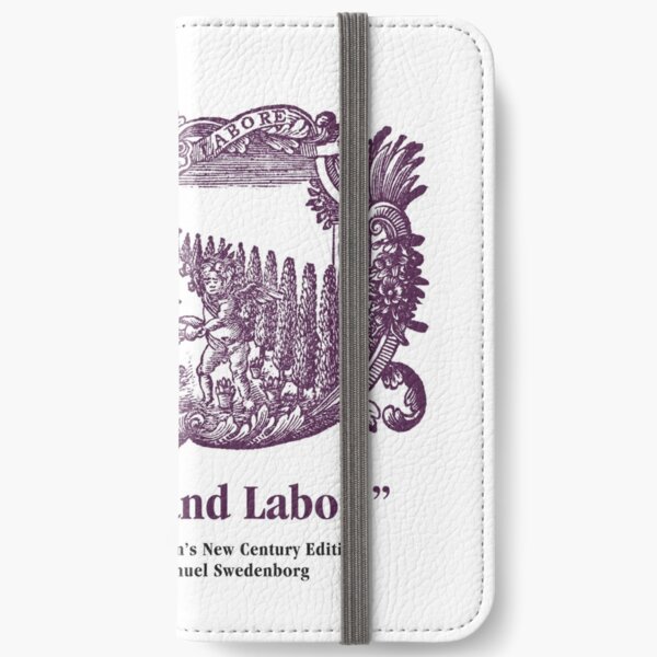 NCE With Care and Labor iPhone Wallet