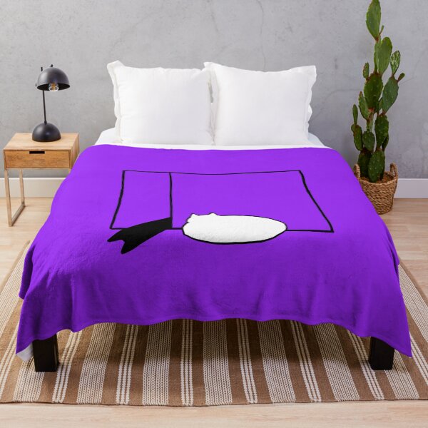 Item preview, Basically Cats: Shadow (white cat ambush) designed and sold by bebasic.
