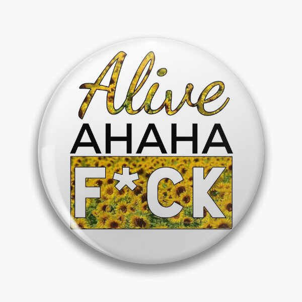 Item preview, Alive Ahaha F*ck Sunflowers designed and sold by Umbi.