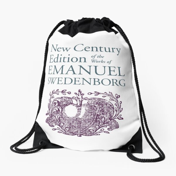 NCE emblem vertical Drawstring Bag