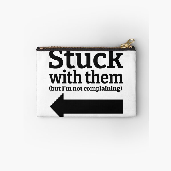 Item preview, Stuck With Them (But I'm Not Complaining) Drawing (Left Arrow) designed and sold by lovebubbles5.