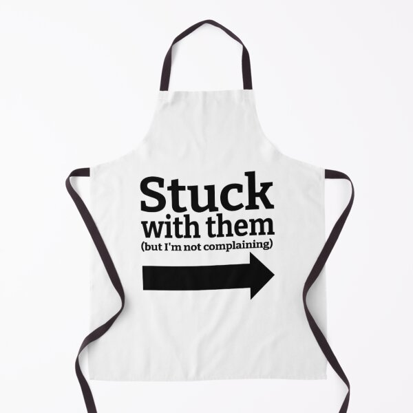 Item preview, Stuck With Them (But I'm Not Complaining) Drawing (Right Arrow) designed and sold by lovebubbles5.