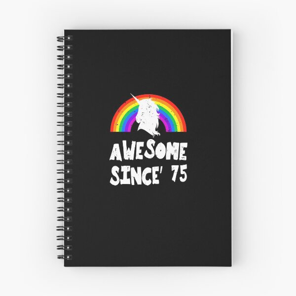 Item preview, Awesome Since 1975 Birthday Unicorn Gift 45th Anniversary designed and sold by clothesy7.