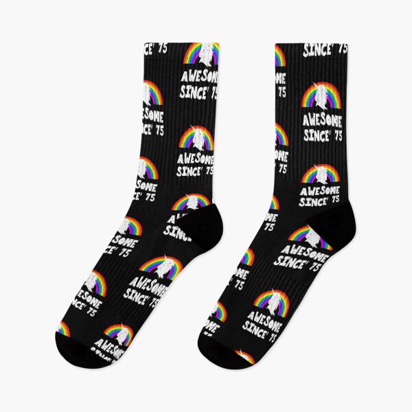 Item preview, Awesome Since 1975 Birthday Unicorn Gift 45th Anniversary designed and sold by clothesy7.