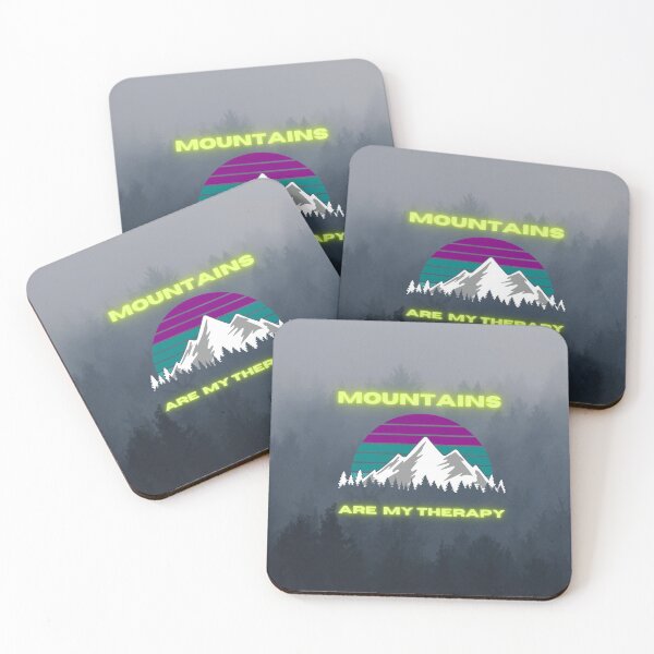 Item preview, Mountains are my therapy designed and sold by Delicarte.