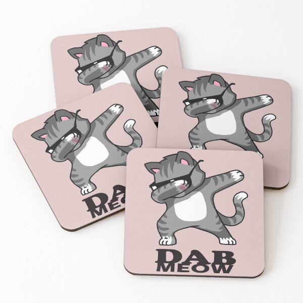 Item preview, Dab Meow - Cool Cat designed and sold by Borislav Shekerdzhiyski.