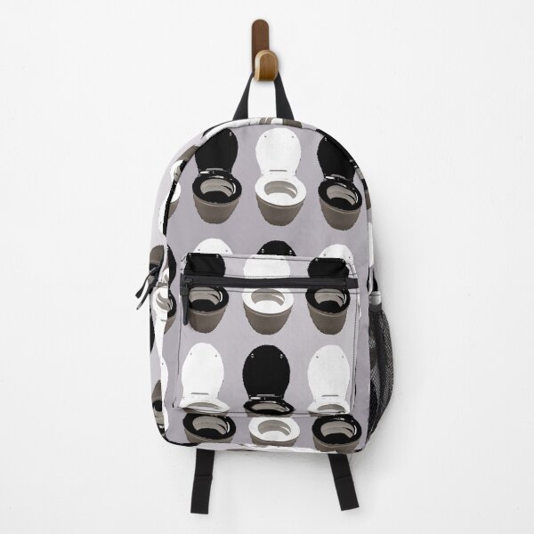 Item preview, Repeating Pattern Toilet Photo Black & White Pop Art designed and sold by jessephotoart.