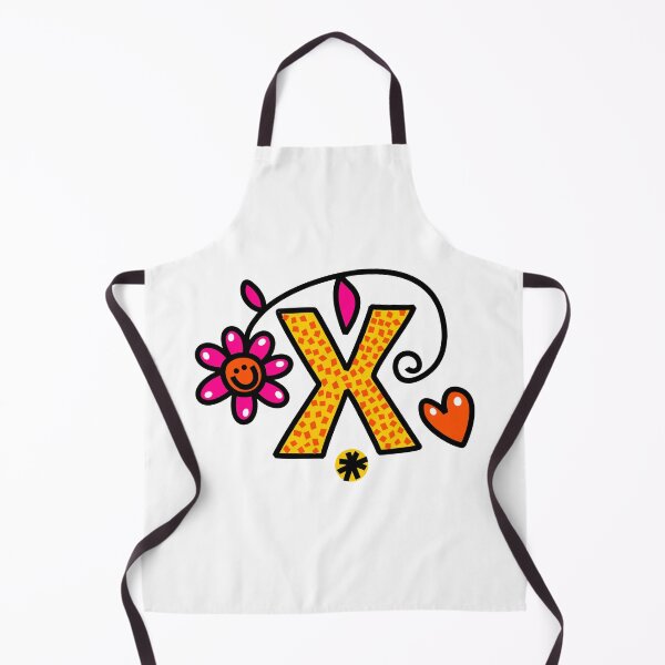 Item preview, Letter X abc monogram hand drawn colorful alphabet designed and sold by funwithletters.