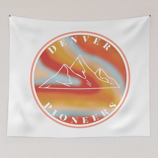 Item preview, University of Denver Mountain Rainbow Circle  designed and sold by Lauren Parmley.