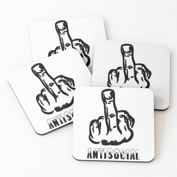 Item preview, Fck antisocial designed and sold by J12-M08.